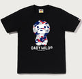 A BATHING APE Ladies' STA STRIKE CAMO BABY MILO TEE