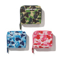 A BATHING APE ABC CAMO MINI WALLET