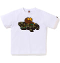 A BATHING APE BAPE KIDS 1ST CAMO MILO ON BAPE TEE