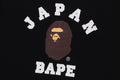 A BATHING APE JAPAN COLLEGE CITY L/S TEE