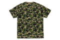 A BATHING APE ABC CAMO COLLEGE TEE