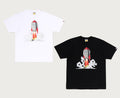 A BATHING APE APE HEAD ROCKET TEE