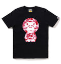 A BATHING APE Ladies' ABC CAMO BIG BABY MILO TEE