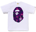 A BATHING APE COLOR CAMO BIG APE HEAD TEE