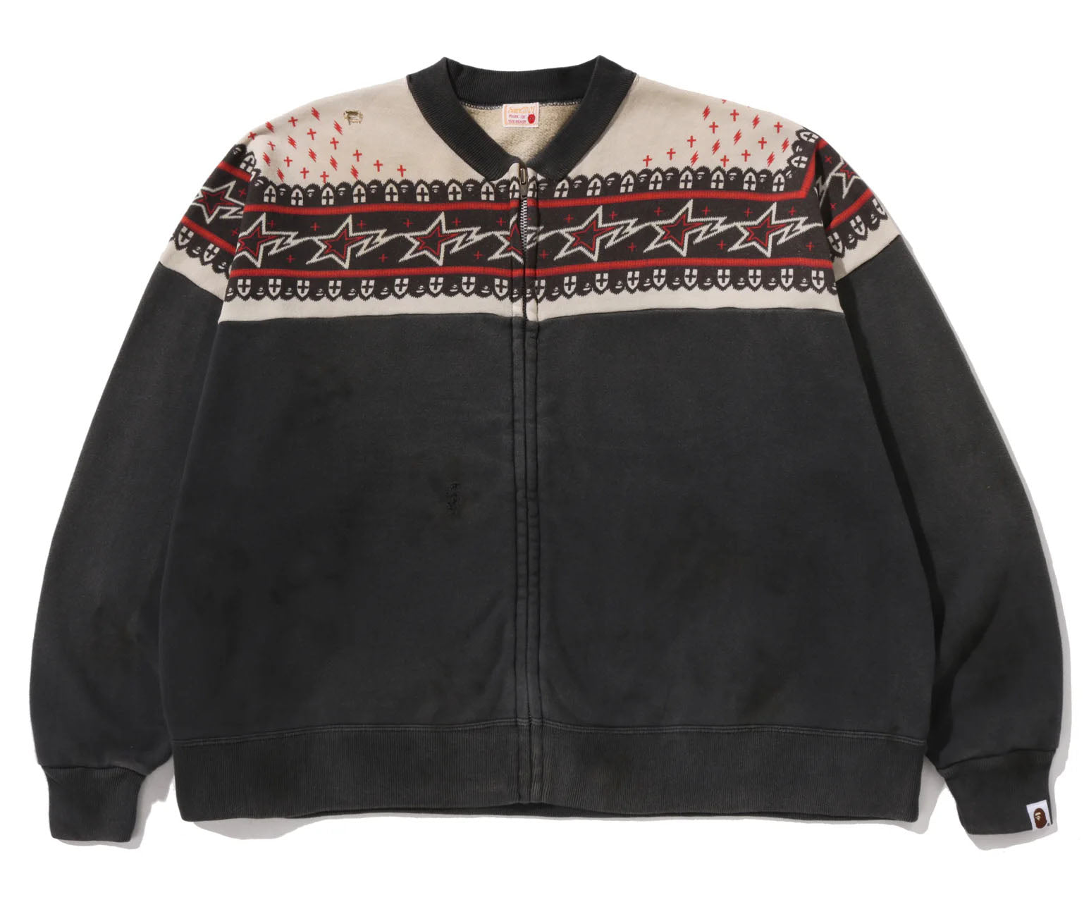 A BATHING APE BAPE x SAINT MXXXXXX SWEAT JACKET – happyjagabee store