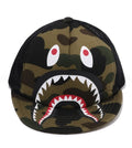 A BATHING APE BAPE KIDS 1ST CAMO SHARK MESH CAP