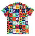 A BATHING APE BAPE KIDS / JUNIOR BABY MILO PATCHWORK OPEN COLLAR SHIRT