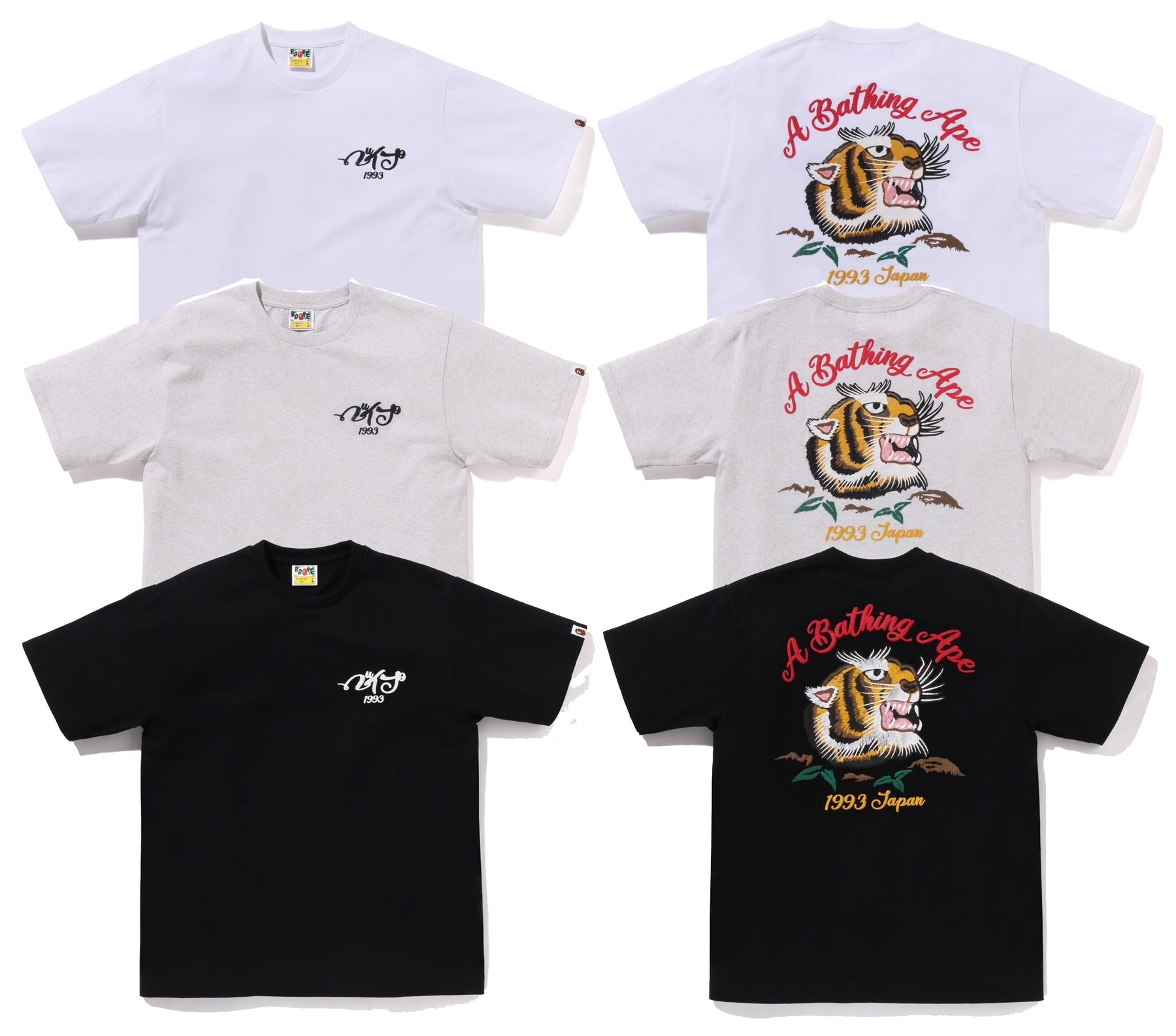 アベイシングエイプ 24AW EMBROIDERY STYLE SOUVENIR LOGO APE HEAD 