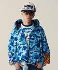 A BATHING APE ABC CAMO SHARK HOODIE JACKET