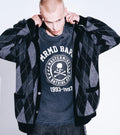 A BATHING APE BAPE x mastermind JAPAN ARGYLE CHECK MOHAIR KNIT