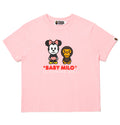 A BATHING APE BAPE x DISNEY MINNIE MOUSE BABY MILO TEE