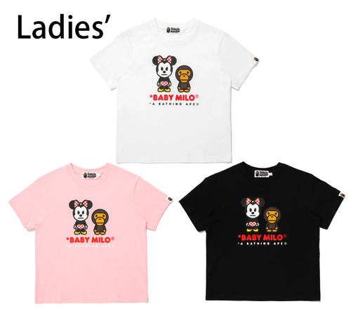 A BATHING APE BAPE x DISNEY MINNIE MOUSE BABY MILO TEE