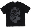 A BATHING APE APE HEAD HEAVY WASHED RELAXED FIT TEE