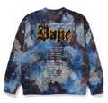 A BATHING APE TIE DYE BOOMBOX CREWNECK ( RELAXED FIT )
