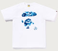 A BATHING APE ABC CAMO APE FACE TEE