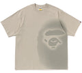 A BATHING APE SPRAY PRINT APE HEAD RELAXED FIT TEE #1
