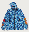 A BATHING APE ABC CAMO SHARK HOODIE JACKET