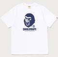 A BATHING APE GRAFFITI APE HEAD TEE