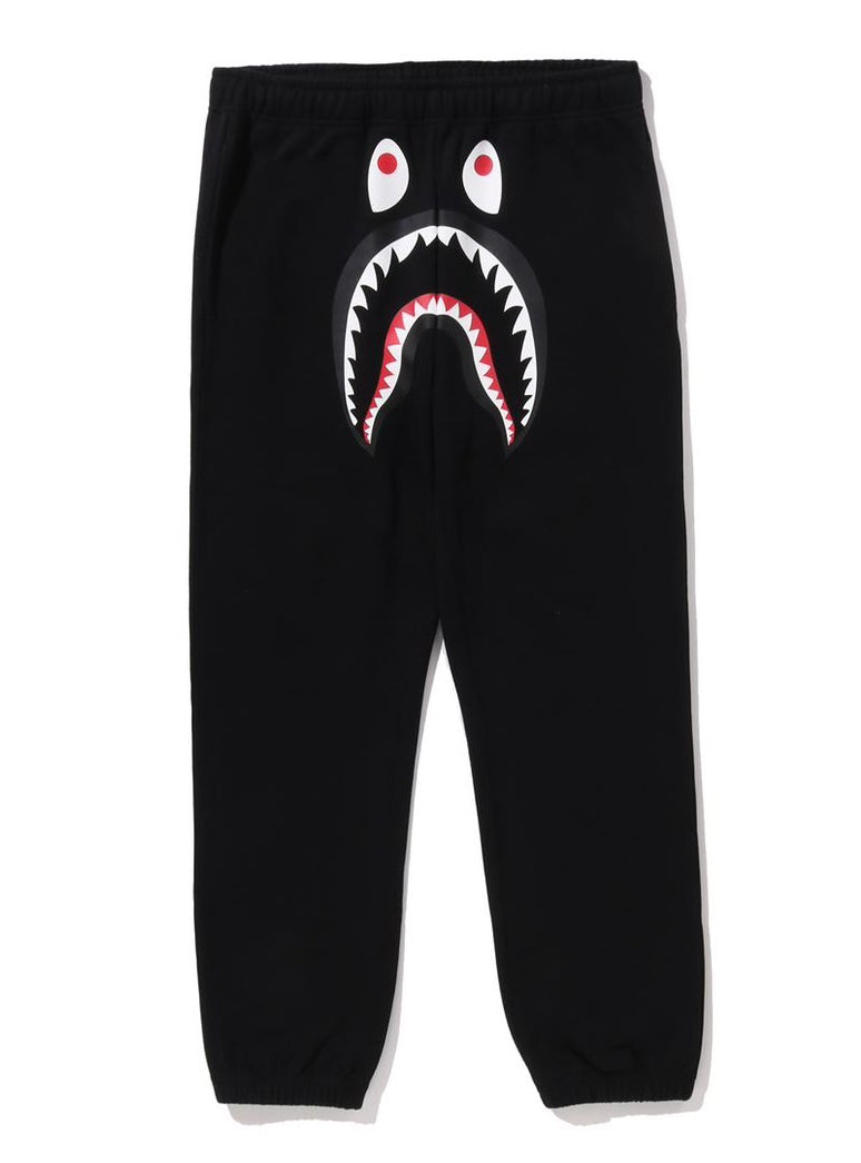 A BATHING APE SHARK SWEAT PANTS
