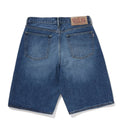A BATHING APE TWIN STA RELAXED FIT DENIM SHORTS