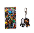 A BATHING APE BAPE KIDS MILO COSMOS ACRYLIC KEYCHAIN
