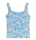 A BATHING APE Ladies' BABY LISA ABC CAMO TANK TOP
