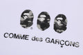 A BATHING APE COMME des GARÇONS CDG OSAKA Limited BAPE TEE #1