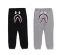 A BATHING APE SHARK SWEAT PANTS