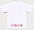 A BATHING APE ABC CAMO APE FACE TEE