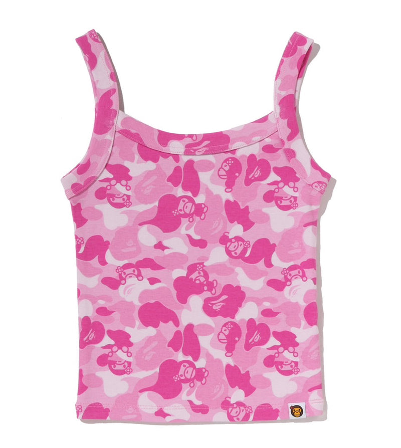 A BATHING APE Ladies' BABY LISA ABC CAMO TANK TOP
