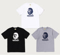 A BATHING APE GRAFFITI APE HEAD TEE