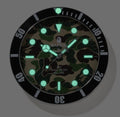 A BATHING APE ABC CAMO BAPEX WALL CLOCK