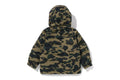 A BATHING APE BAPE KIDS 1ST CAMO SNOWBOARD DOWN JACKET