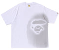 A BATHING APE SPRAY PRINT APE HEAD RELAXED FIT TEE #1