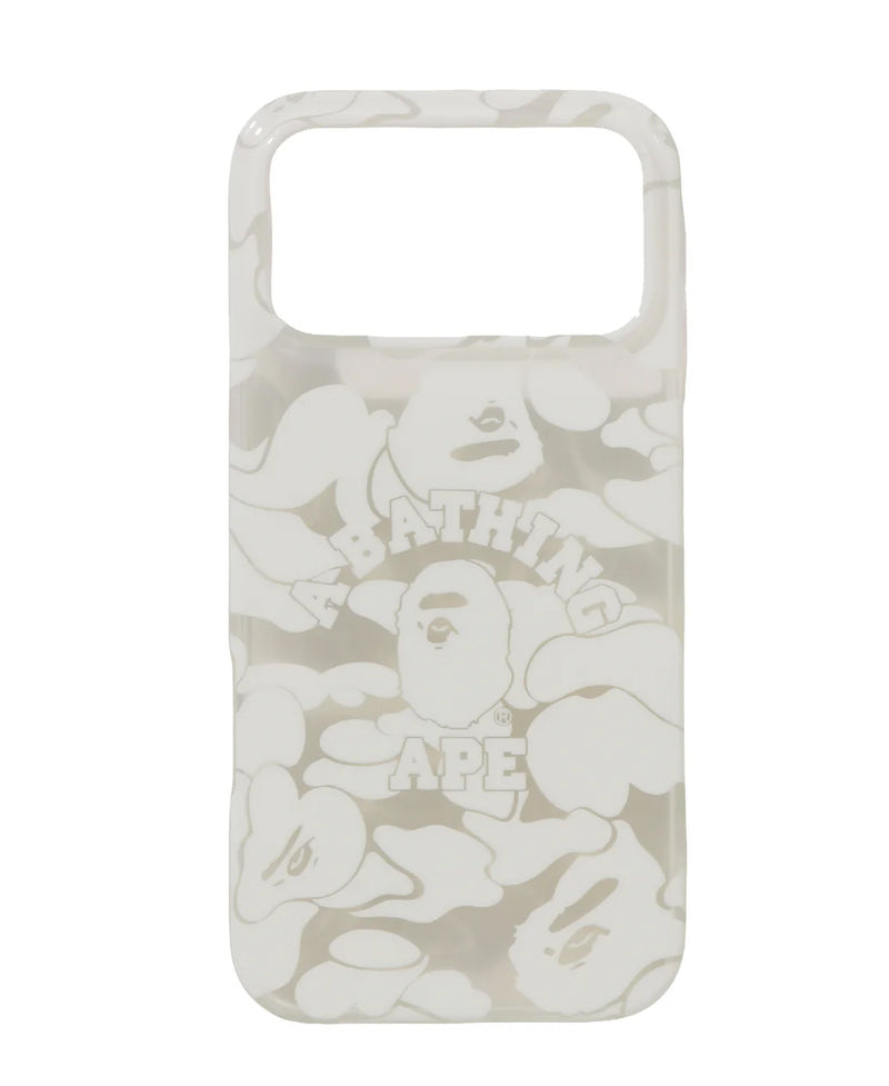 [ Pre-Order] A BATHING APE SOLID CAMO GLOW IN THE DARK COLLEGE IPHONE 18 PRO MAX CASE