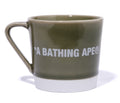 A BATHING APE LOGO PORCELAIN MUG