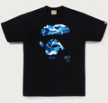 A BATHING APE ABC CAMO APE FACE TEE