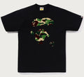 A BATHING APE ABC CAMO APE FACE TEE