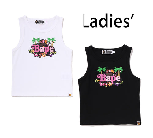A BATHING APE Ladies' BABY LISA ON BAPE SUMMER TANK TOP