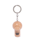 A BATHING APE BABY MILO KOKESHI DOLL KEY CHAIN