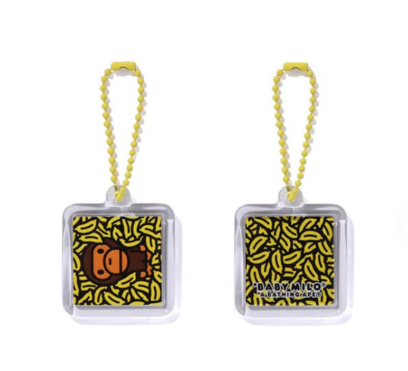 A BATHING APE BAPE KIDS MILO KEYCHAIN ( BANANA / ALL SAFARI / CAMO BANANA )