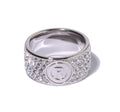 A BATHING APE APE HEAD LOGO RING