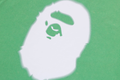 A BATHING APE HEAVY WASH APE HEAD CROPPED FIT TANK TOP