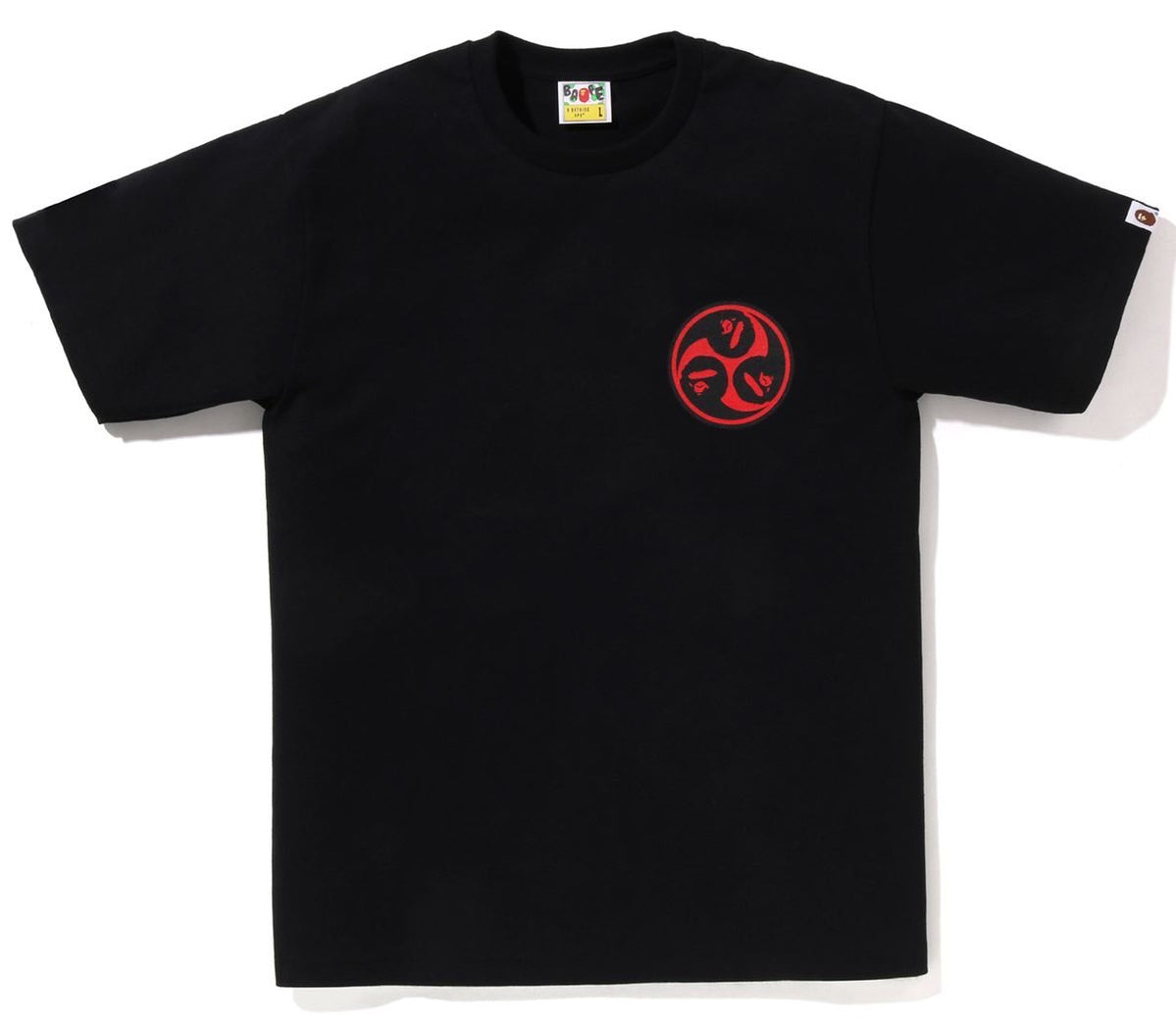BAPE Japan Culture Mitsudomoe Tee White