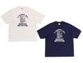 A BATHING APE APE GENERAL COLLEGE RELAXED FIT TEE