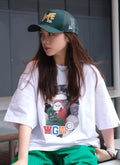 A BATHING APE SHARK SEIJIN PHOTO PRINT RELAXED FIT TEE