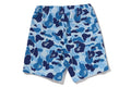 A BATHING APE ABC CAMO SWEAT SHORTS