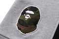 A BATHING APE BAPE KIDS 1ST CAMO APE HEAD SHIRT LAYERED CARDIGAN