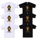 A BATHING APE 1ST CAMO MILO SHARK FZH TEE