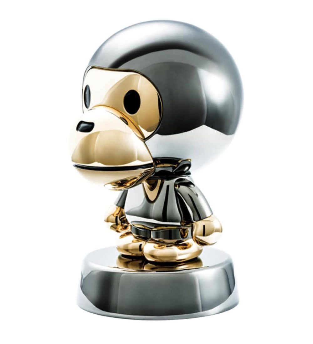A BATHING APE BABY MILO METAL MILO FIGURE with Special BOX